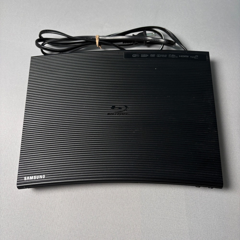 Samsung BD-JM57 Blu-ray Player 1080p Full HD Wi-Fi Streaming USB Tested & Works